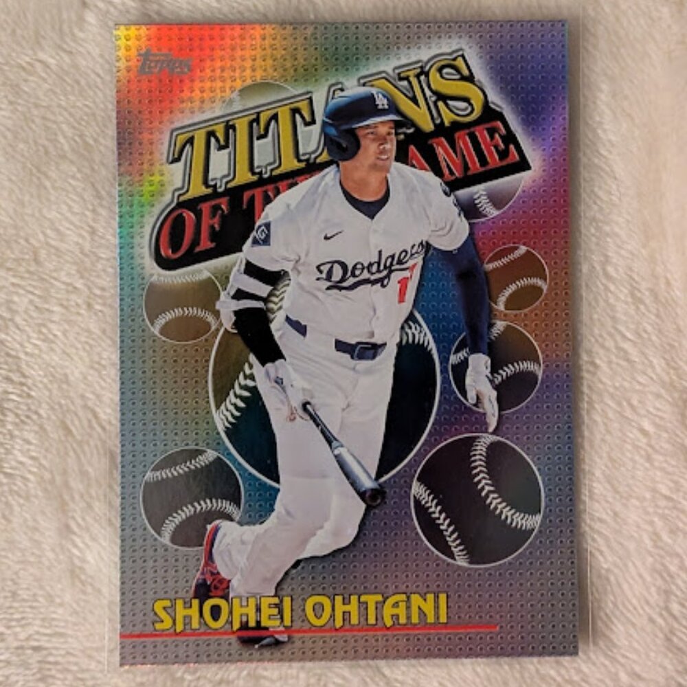 O1 2026 TOPPS "Titans of the Game" Shohei Ohtani Card# TOG-1